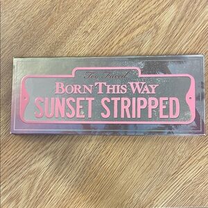Too Faced Sunset Stripped Eyeshadow Palette — Pink & Purple Accents